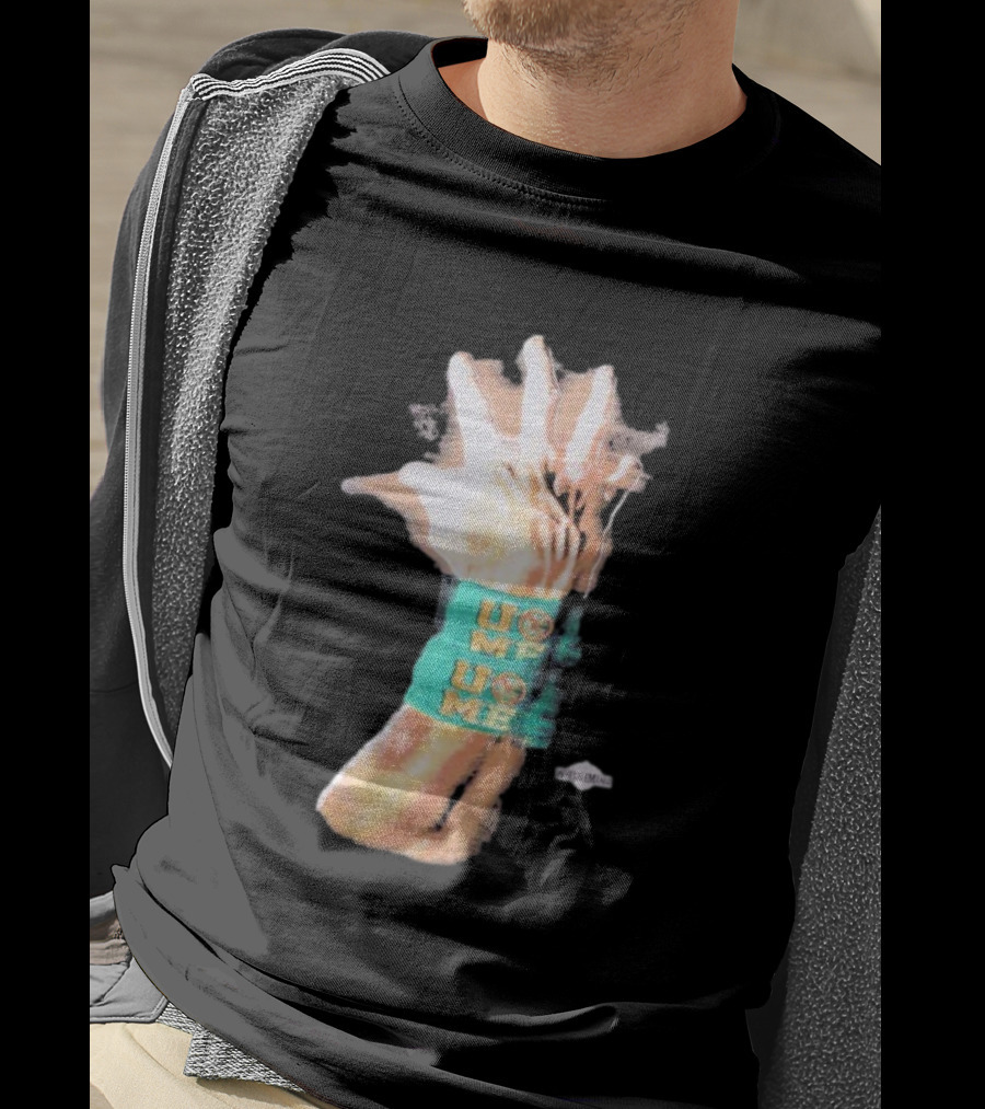 John Cena Hellstar WWE Wrestlemania 41 2025 Hand U Can't See Me T-Shirt