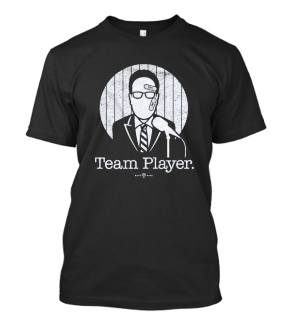 John Sterling Team Player Microphone Portrait Nestor Cortes T-Shirt