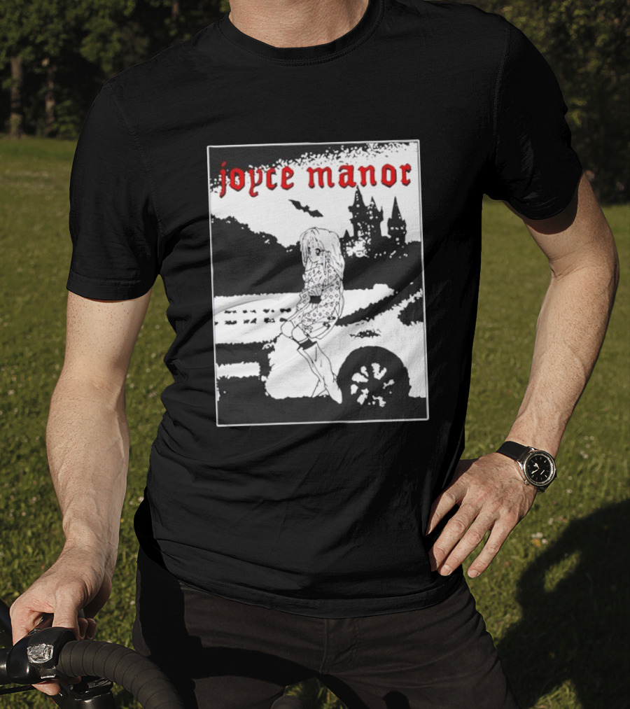 Joyce Manor Castle Anime Girl And Bat T-Shirt
