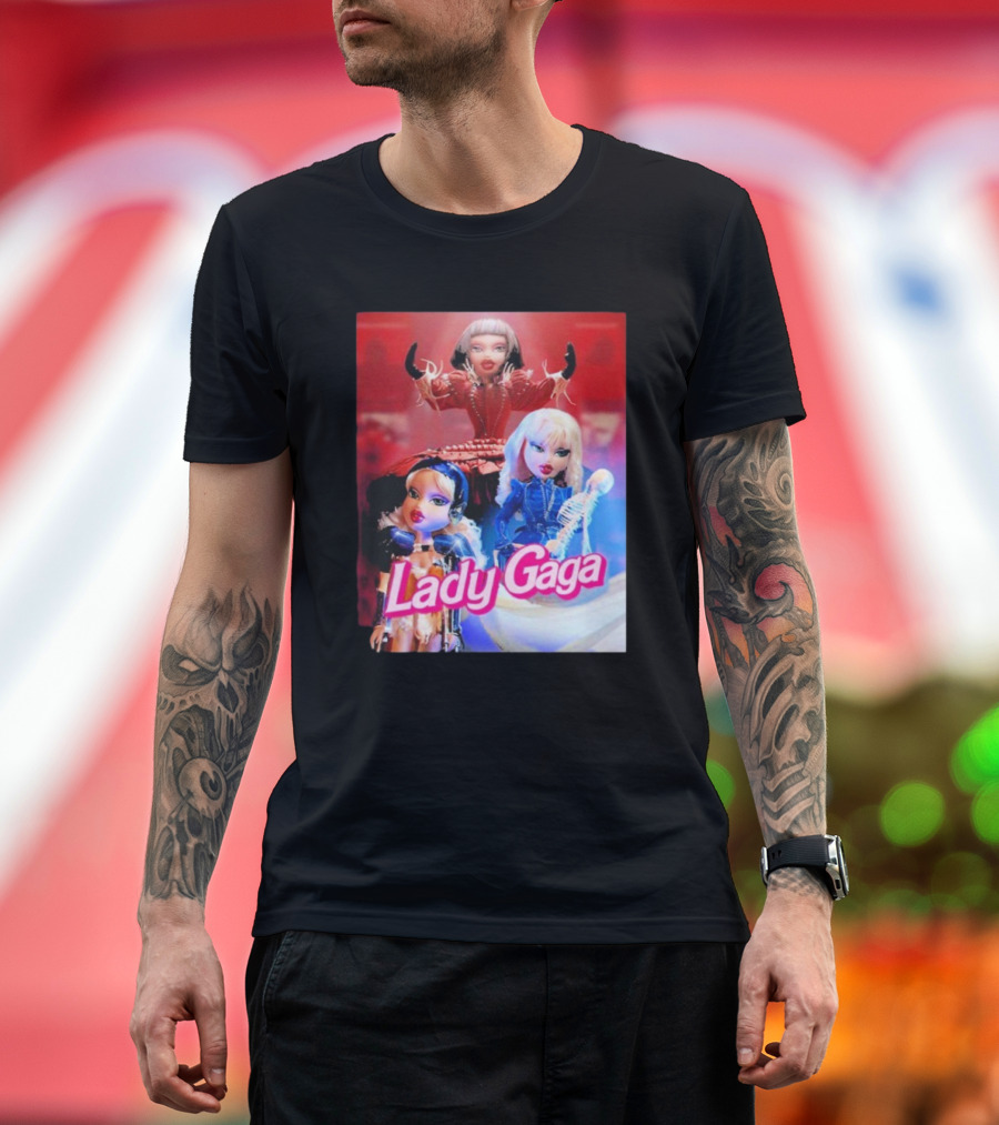 Lady Gaga Bratz Dolls Coachella Barbie Girl Recreate T-Shirt