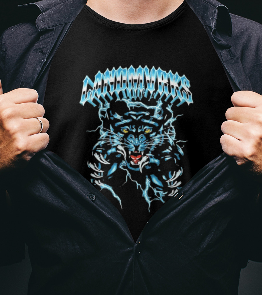 Landmvrks Ultra Panther Lightning Explosion T-Shirt
