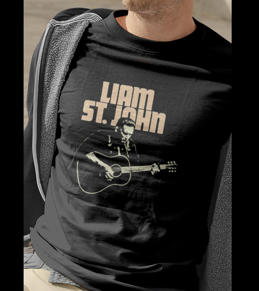 Liam St John Acoustic Guitar Performance T-Shirt