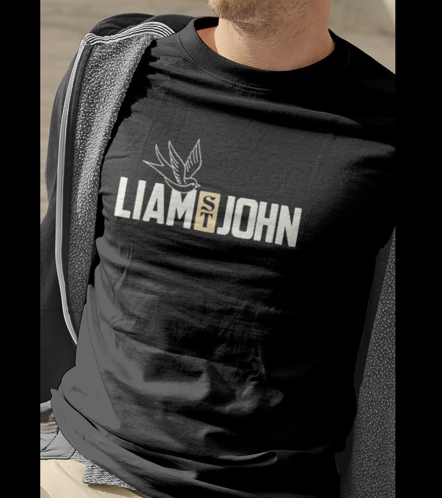 Liam St John Ride Or Die Bird Motif Typography T-Shirt