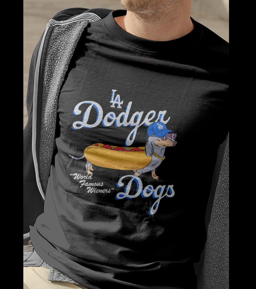 LA Dodger Dogs World Famous Wieners T-Shirt