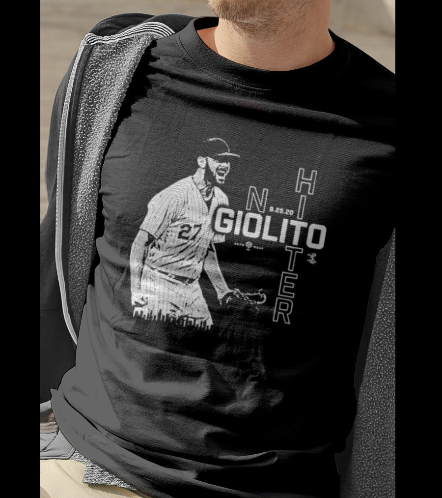 Lucas Giolito No Hitter Baseball Achievement Celebration T-Shirt