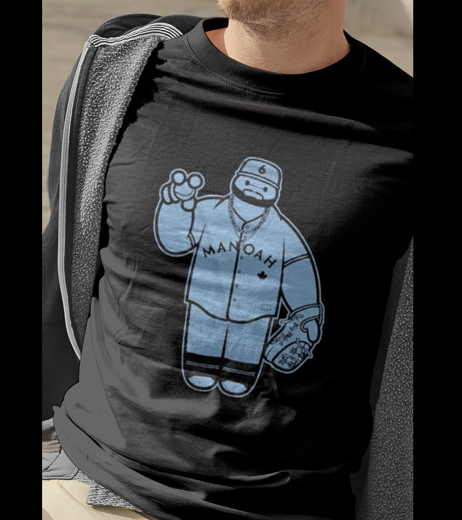 Manoah 6 Baseball Character Sports Graphic T-Shirt
