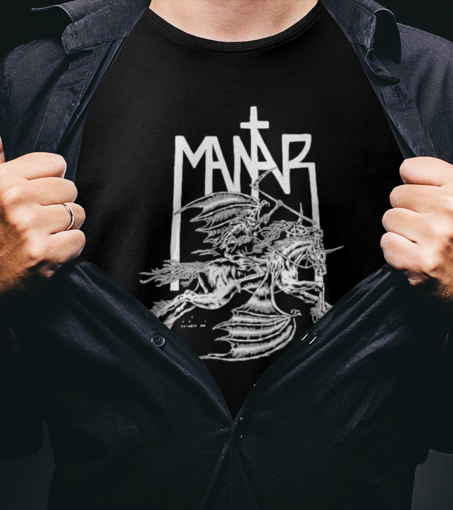 Mantar Post Apocalyptic Depression Winged Creature T-Shirt