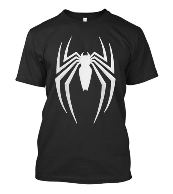 Marvel Spider-Man 2 White Spider Emblem T-Shirt