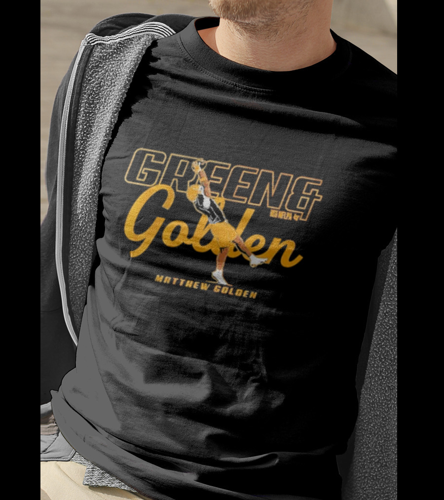 Green And Golden Matthew Golden Catch 88 T-Shirt