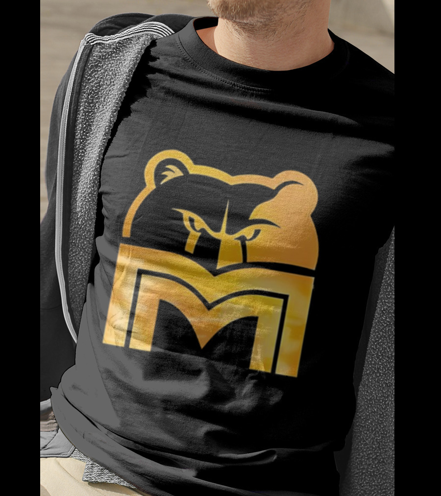 Memphis Grizzlies Playoff Pick Em 2025 Bear Head Logo T-Shirt