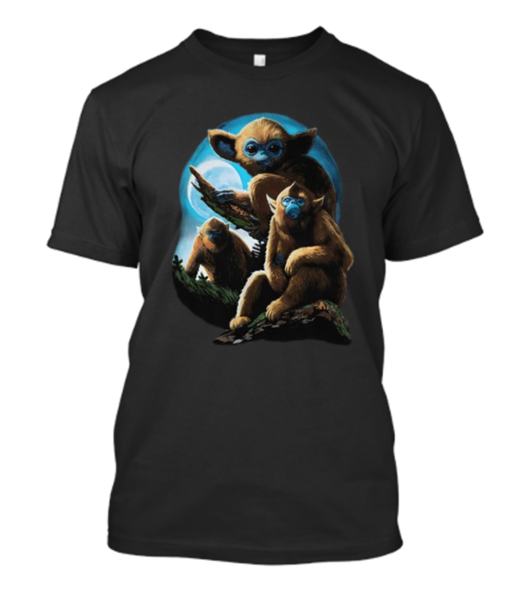 Ochi Species Moonlit Fantasy Creatures T-Shirt