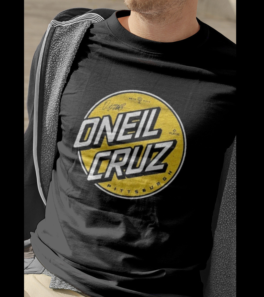 Oneil Cruz Pittsburgh Pirates Moto Wear Players Circle T-Shirt
