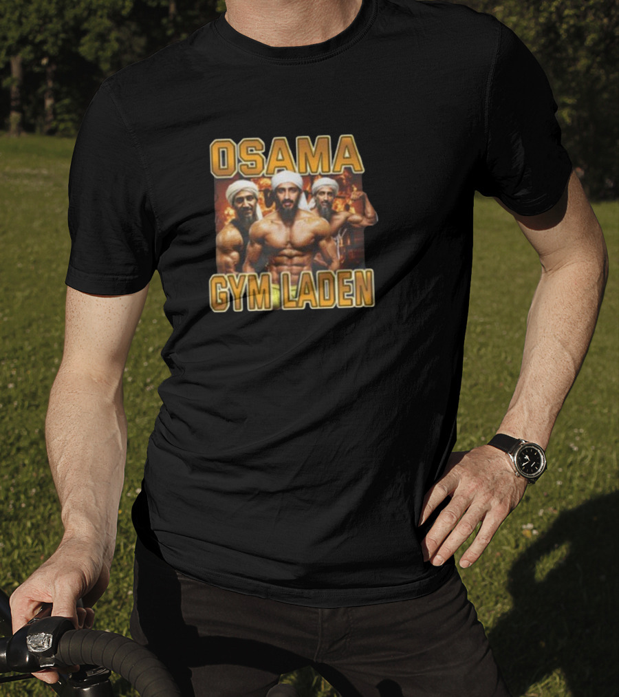 Osama Gym Laden Lifting T-Shirt