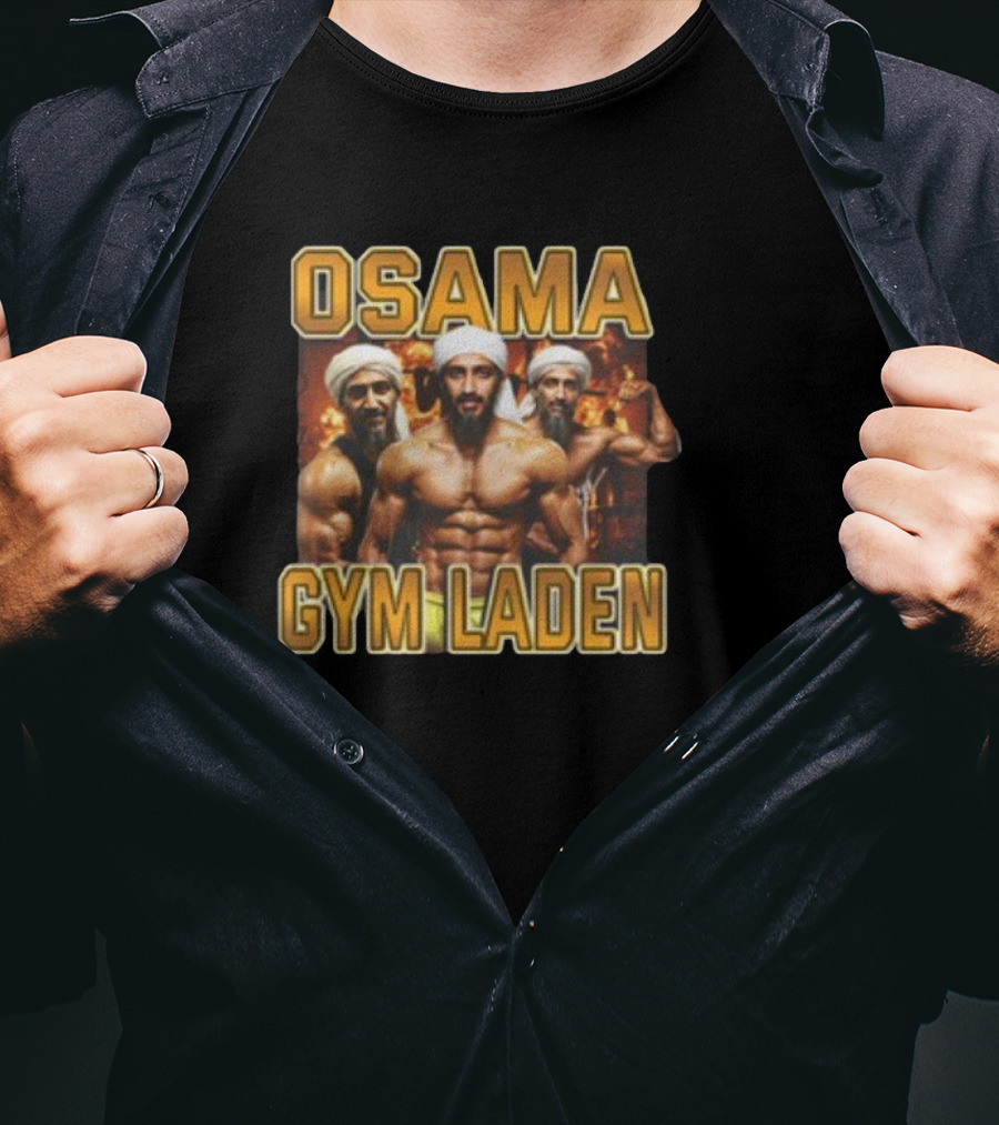 Osama Gym Laden Lifting T-Shirt