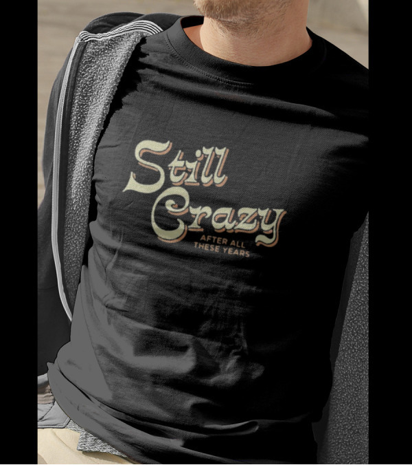 Paul Simon Still Crazy After All These Years Retro Style T-Shirt