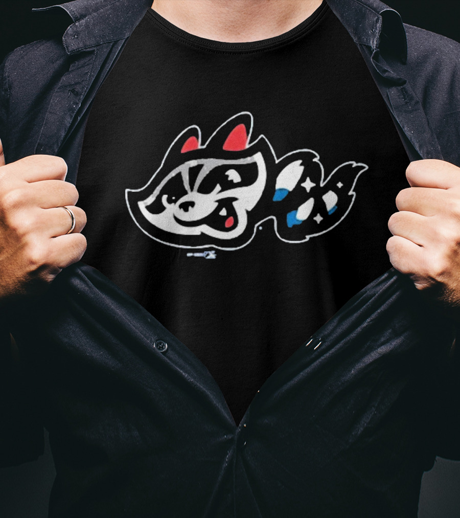 Rocket City Trash Pandas Raccoon Mascot Royal Home T-Shirt