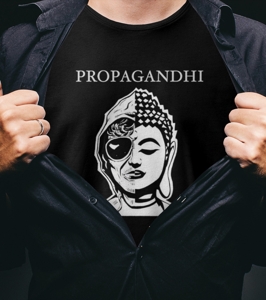Propagandhi Half Buddha Half Punk Face T-Shirt