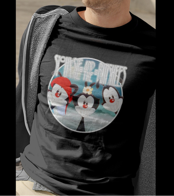 Siouxsie And The Banshees Animaniacs Mashup Design T-Shirt