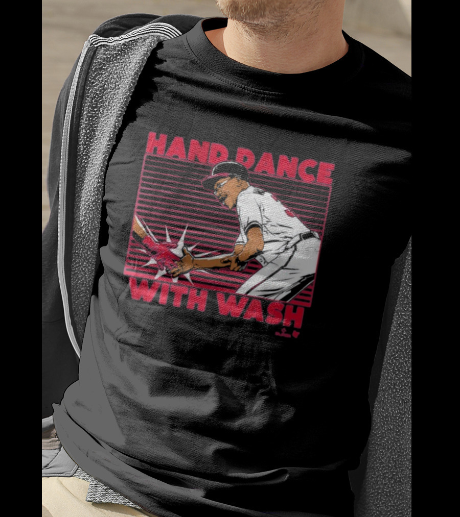Hand Dance With Wash Baseball Celebration T-Shirt