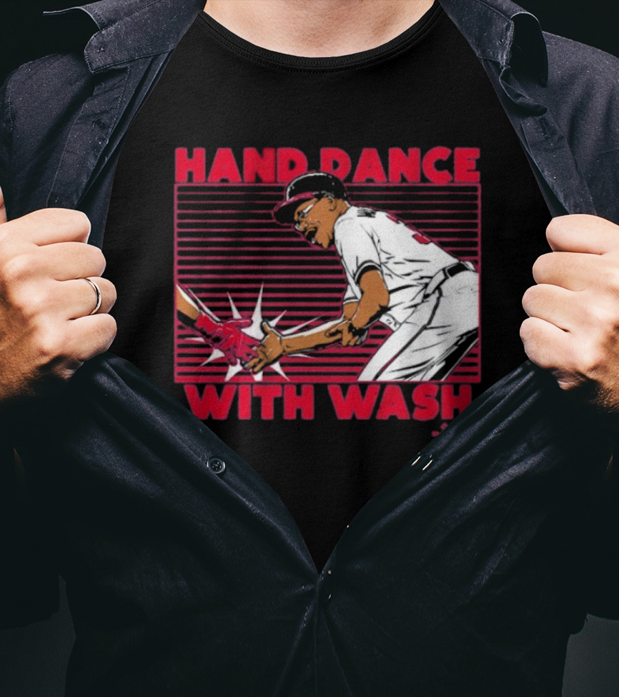 Hand Dance With Wash Baseball Celebration T-Shirt