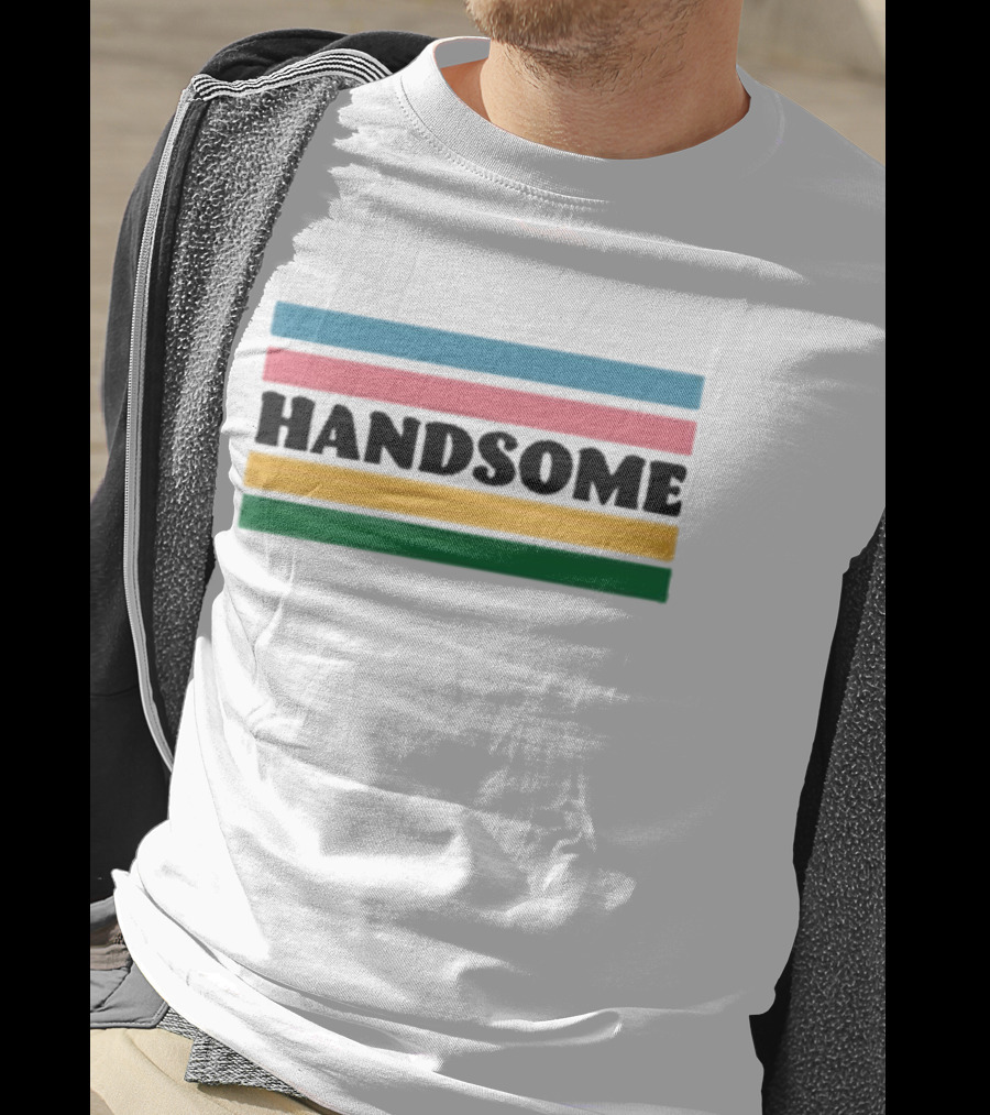 Handsome Podcast Handsome Ringer Funny Mom Rockbottuns Baseball Comedy Special T-Shirt