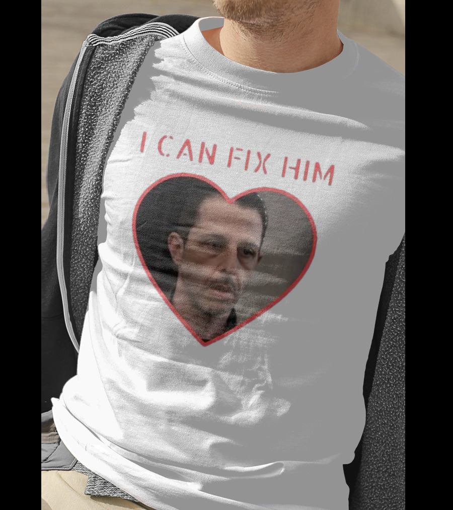 I Can Fix Him Kendall Roy Heart Outline Fan Merch T-Shirt