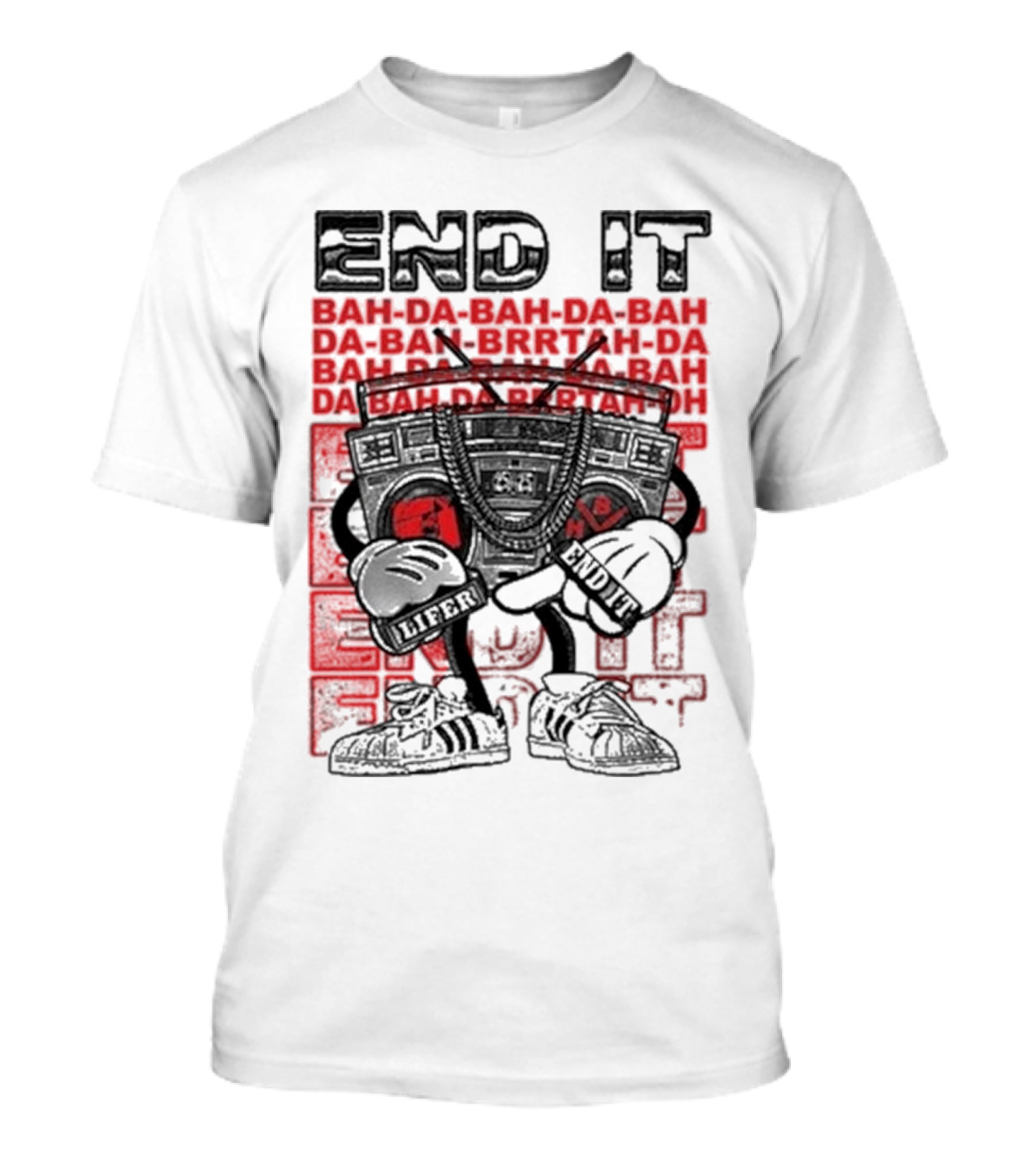 End It Holymountainprinting Baltimore Hardcore HB Lifer Ba Ba Ba Ba Ba Ba Ba Ba T-Shirt