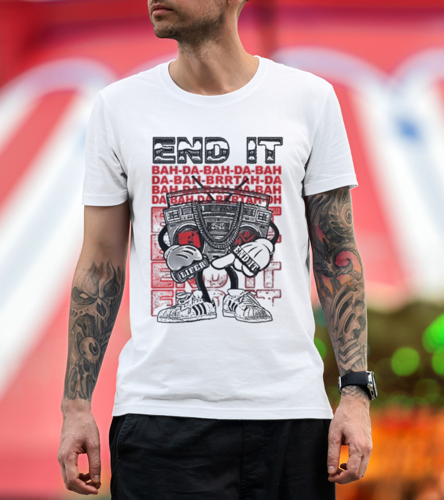 End It Holymountainprinting Baltimore Hardcore HB Lifer Ba Ba Ba Ba Ba Ba Ba Ba T-Shirt