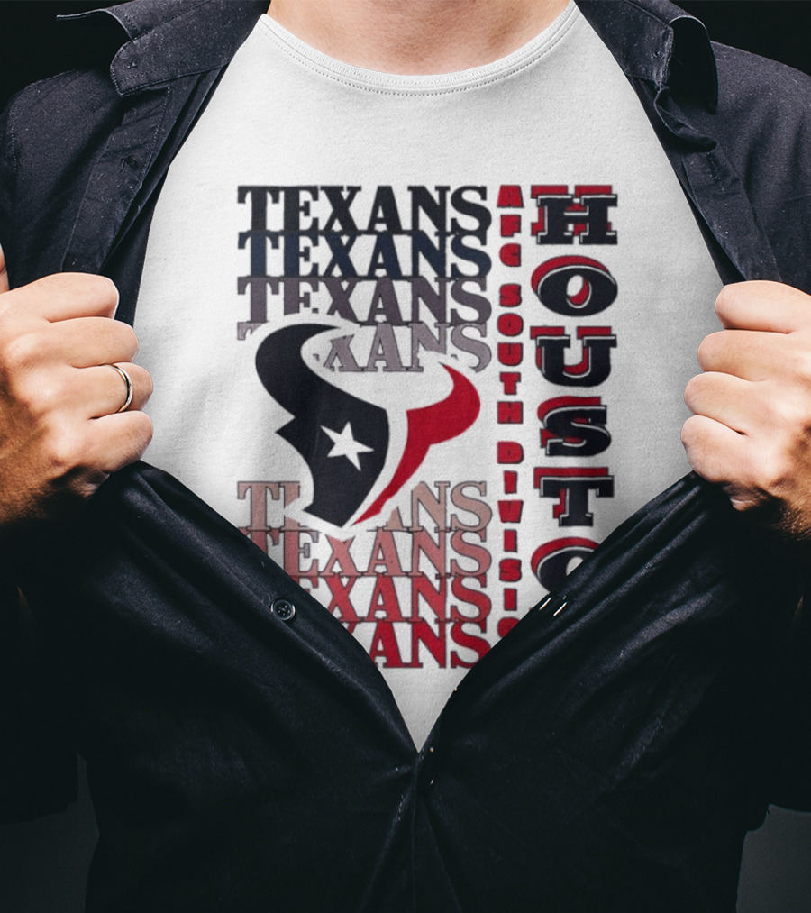 Houston Texans AFC South Division Texans Football T-Shirt