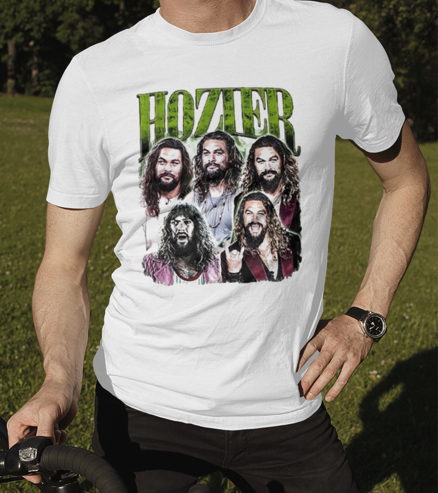 Hozier Jason Momoa Collage T-Shirt