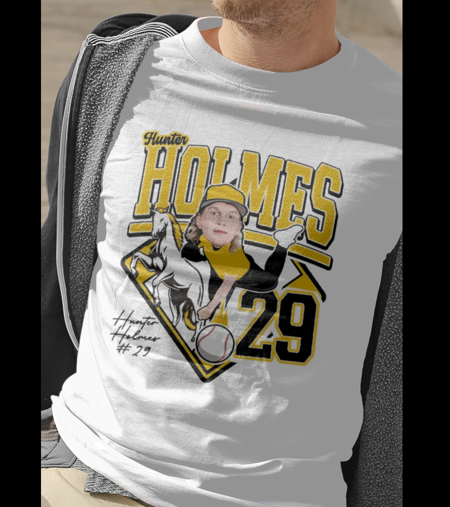 Hunter Holmes 29 Baseball 2025 T-Shirt