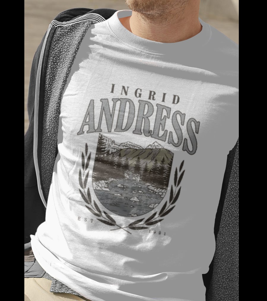 Ingrid Andress Colorado Mountains Est 1991 T-Shirt