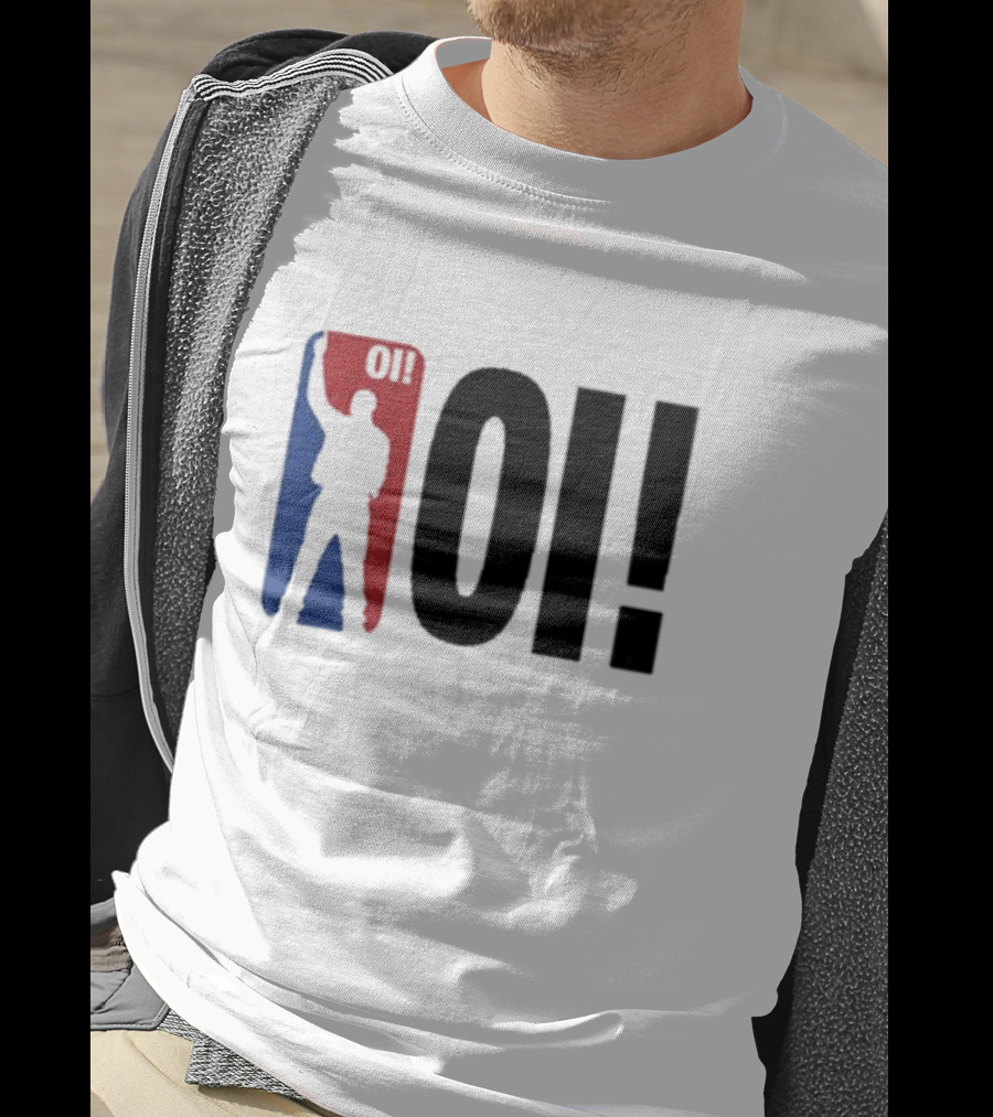 I Think We're Gonna Be Okay Red Blue Silhouette T-Shirt