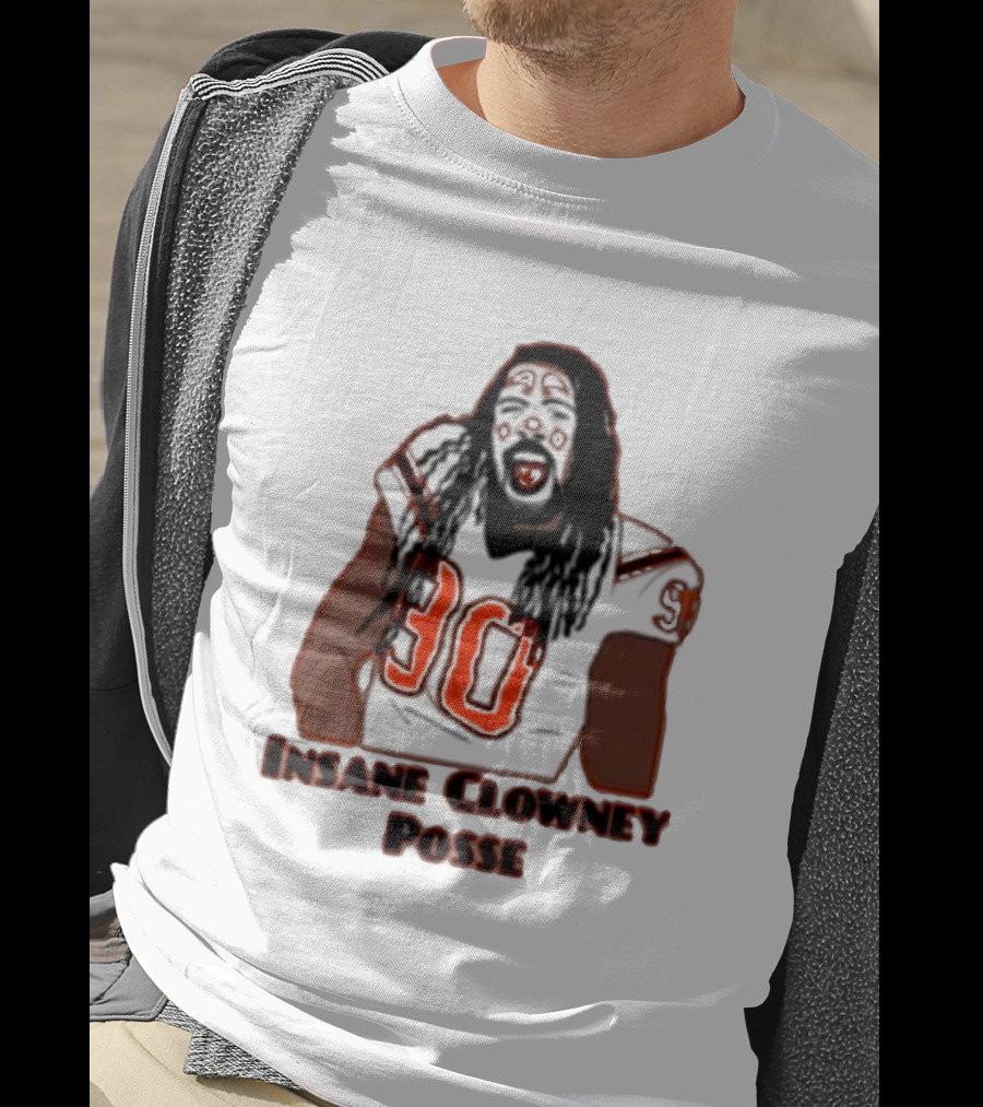 Insane Clowney Posse Player Number 90 Football Themed T-Shirt