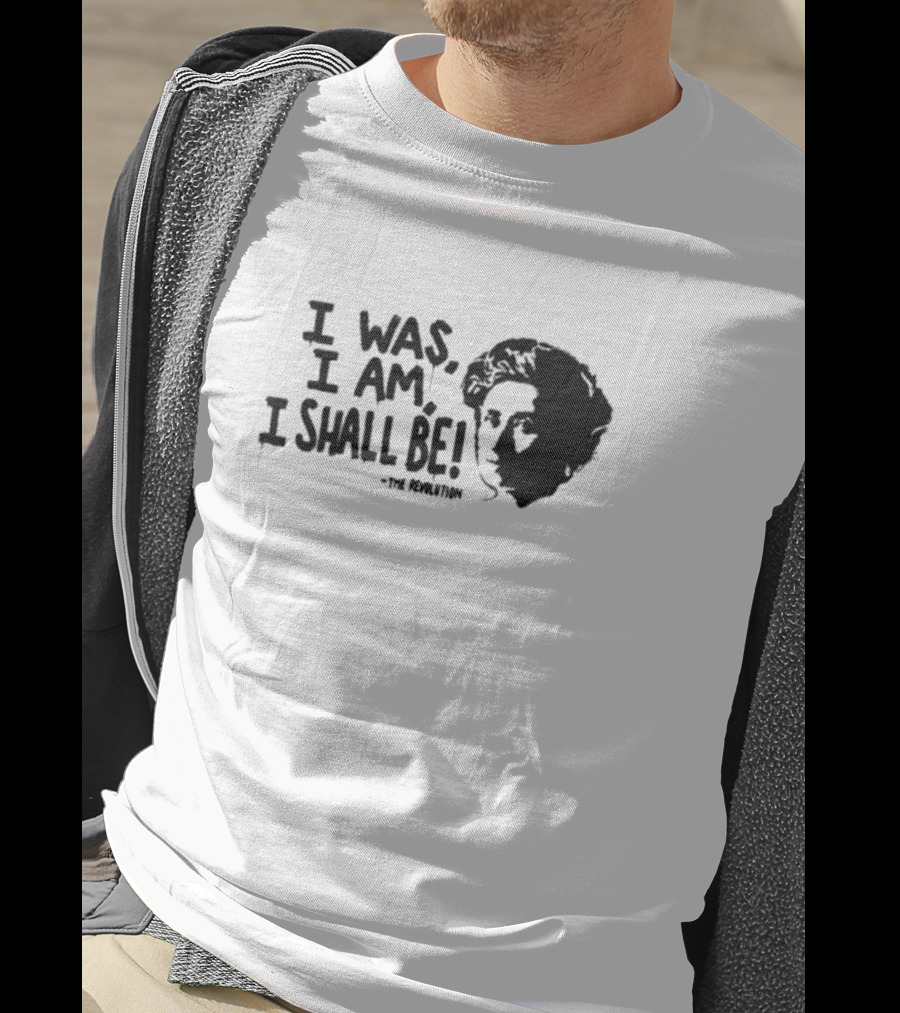 I Was I Am I Shall Be The Revolution Frida Kahlo Portrait T-Shirt