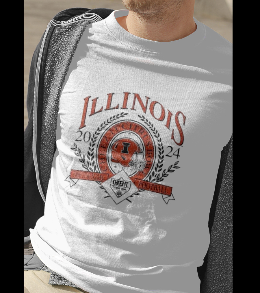 Illinois Fighting Illini Cheez-It Citrus Bowl Football T-Shirt