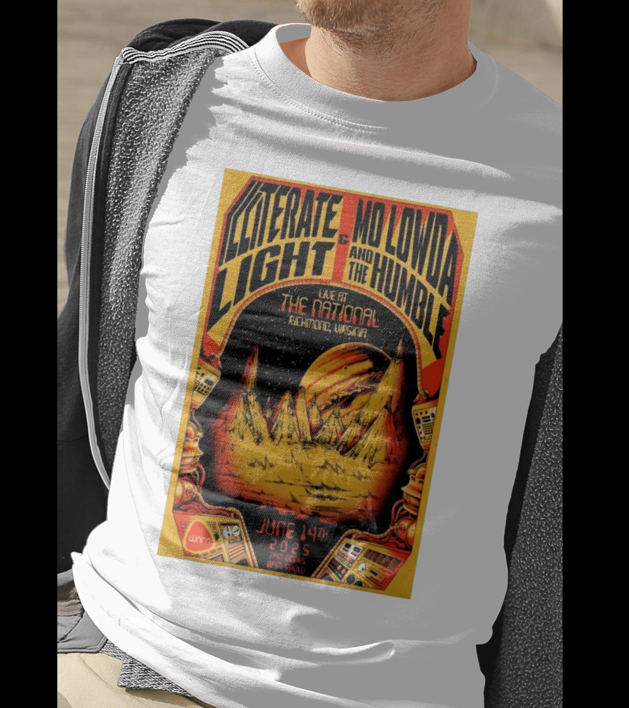 Illiterate Light Mo Lowda The Humble Live At The National Richmond Virginia June 14 2025 T-Shirt