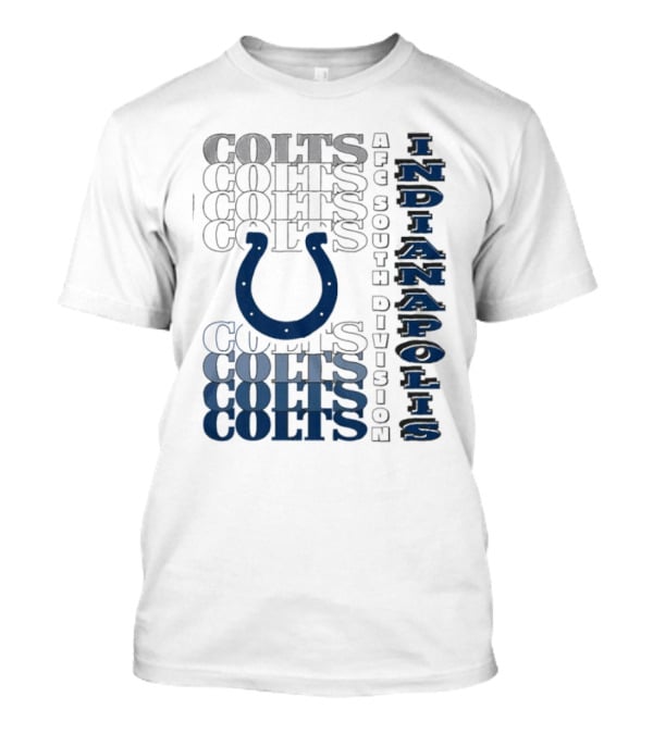 Indianapolis Colts AFC South Division Classic Colts Branding T-Shirt