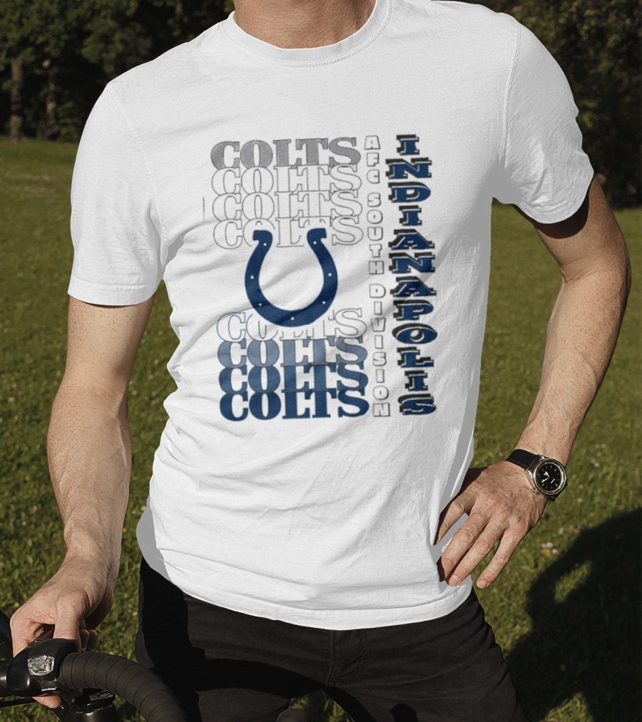Indianapolis Colts AFC South Division Classic Colts Branding T-Shirt