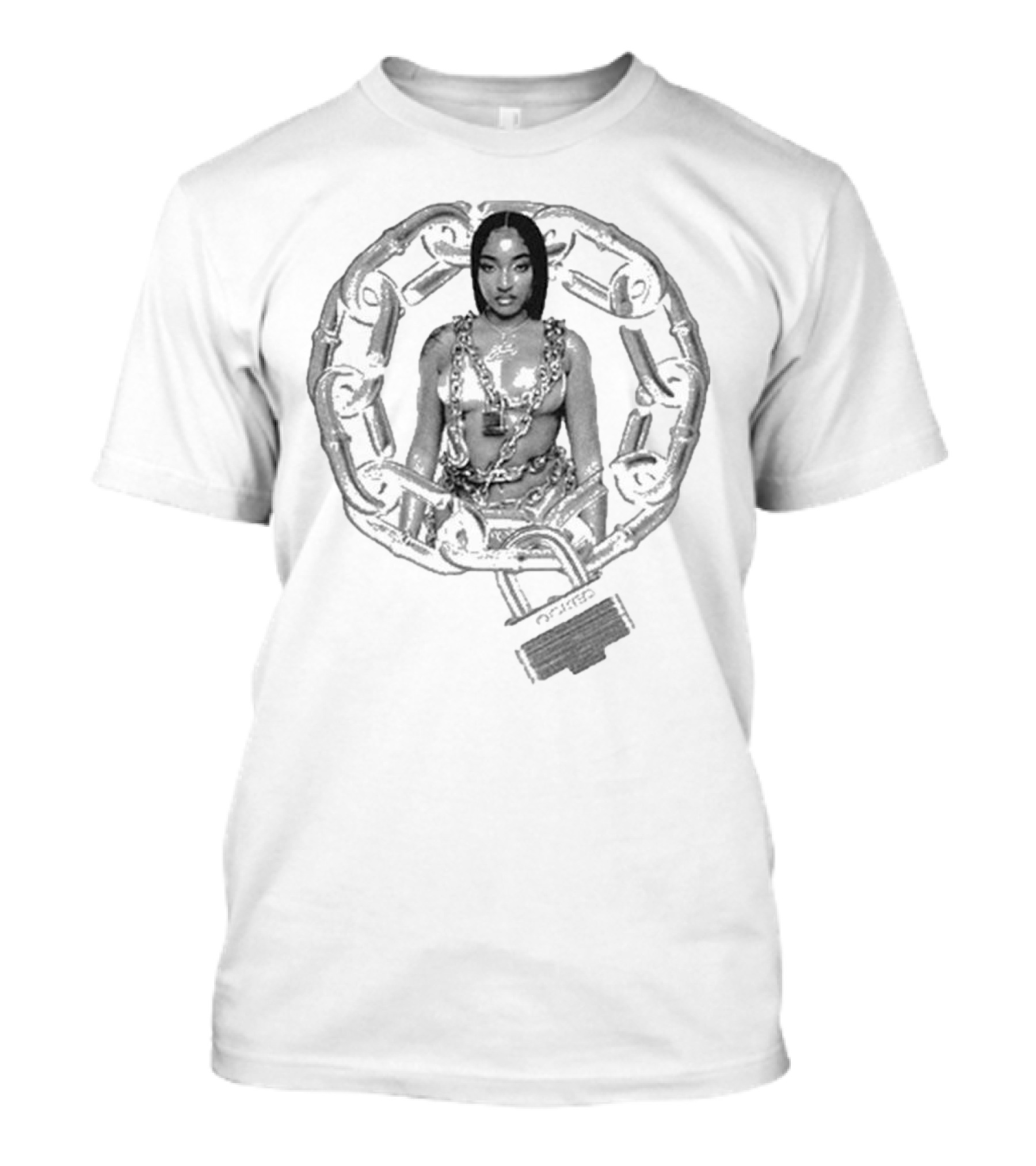 Kay Glizzy Gang Locked In Chain And Padlock Woman T-Shirt