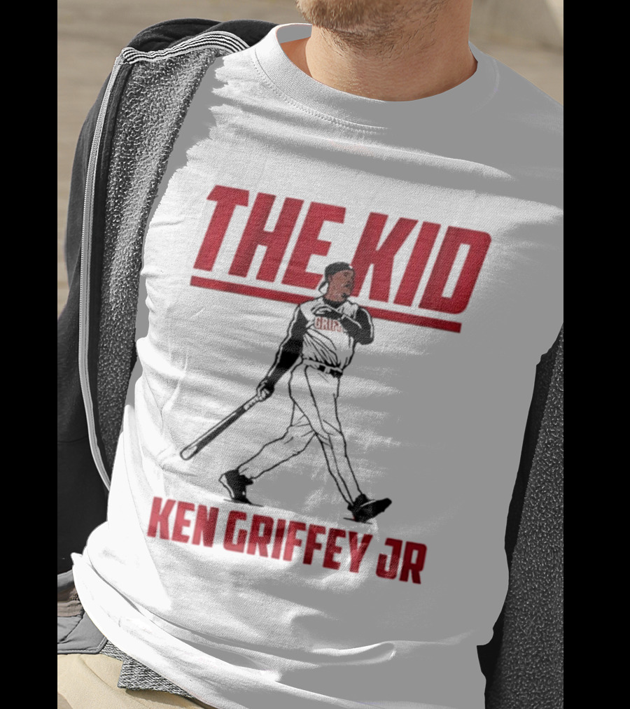 Ken Griffey Jr Cincinnati The Kid Baseball Legend T-Shirt