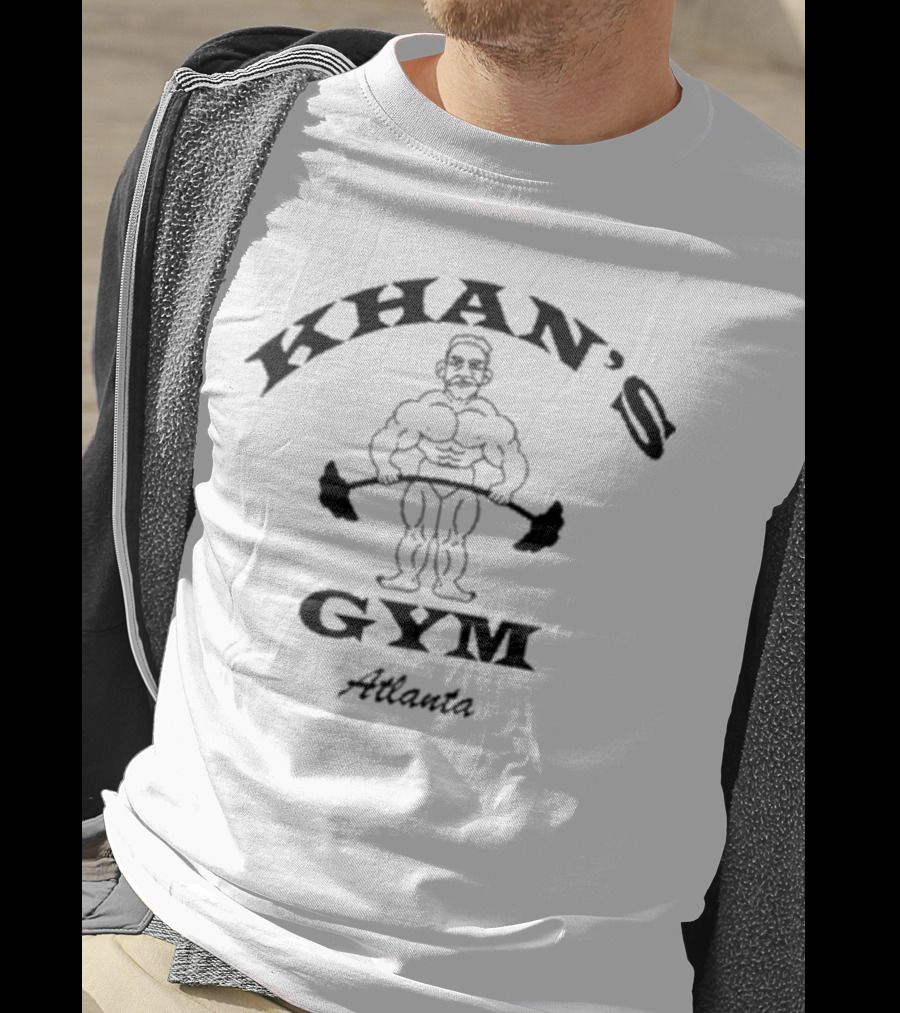 Khan’s Gym White T-Shirt