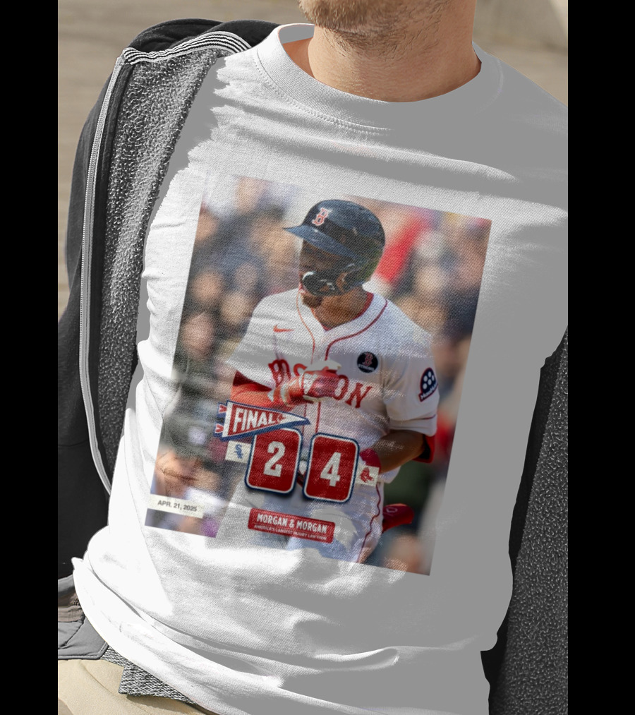 Boston Red Sox Victory Over Chicago White Sox 4-2 Marathon Monday Apr 21 2025 T-Shirt