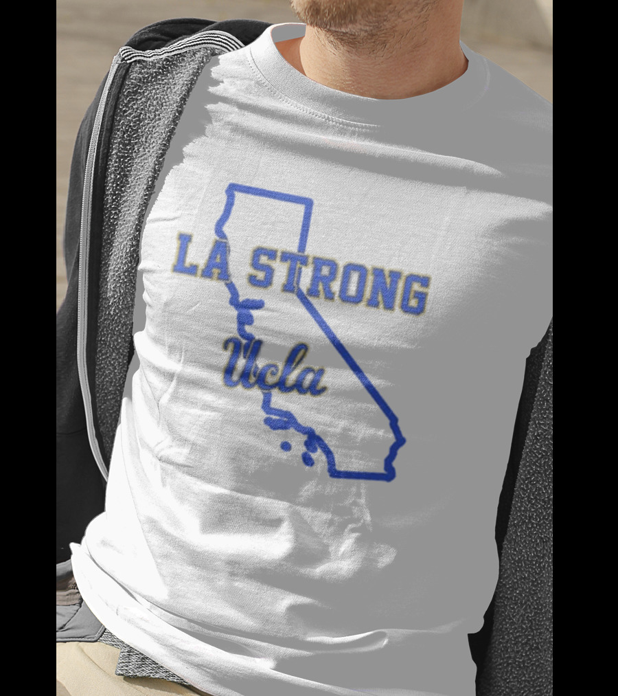 UCLA LA Strong California Outline T-Shirt