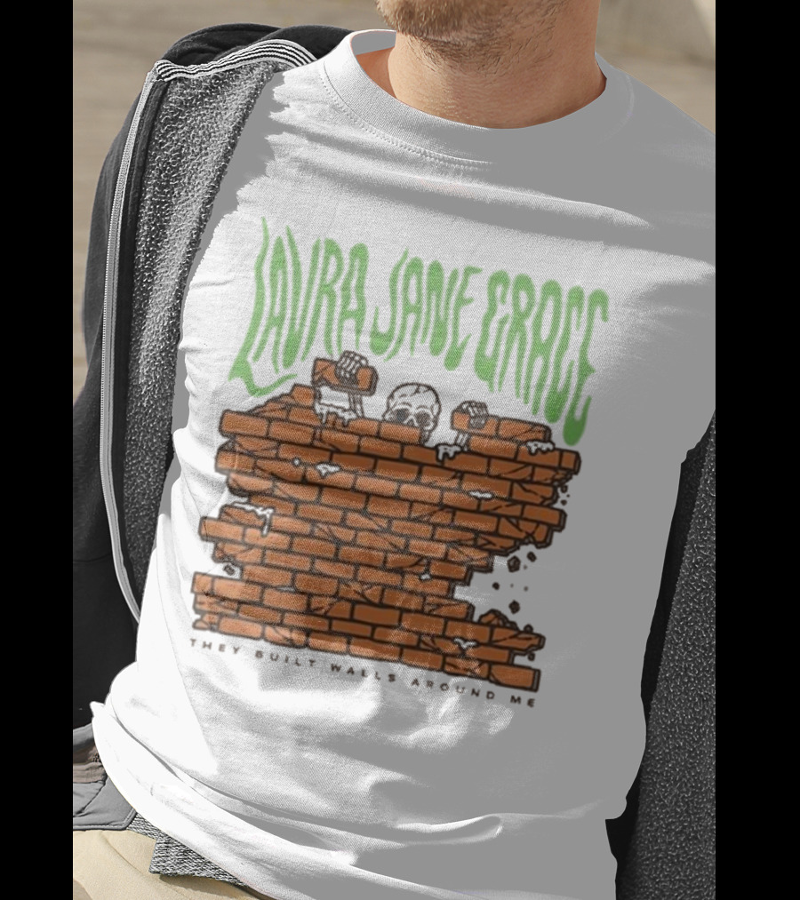 Laura Jane Grace Walls They Built Walls Around Me T-Shirt