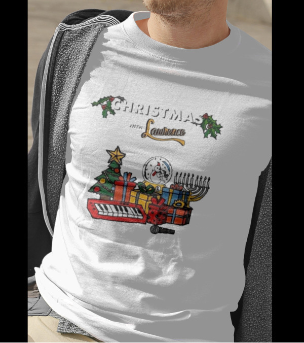 Lawrence Christmas Gifts And Tree 2024 T-Shirt