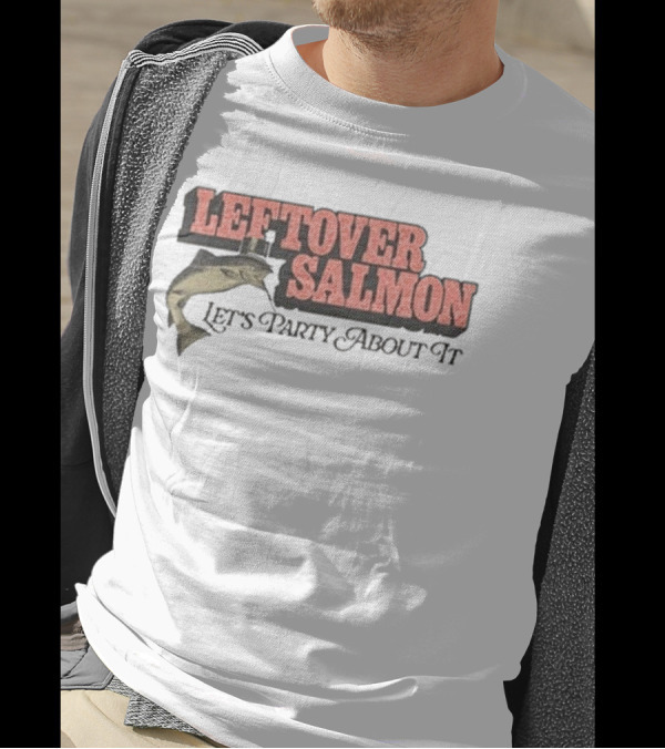 Leftover Salmon Let's Party About It Fish Graphic T-Shirt