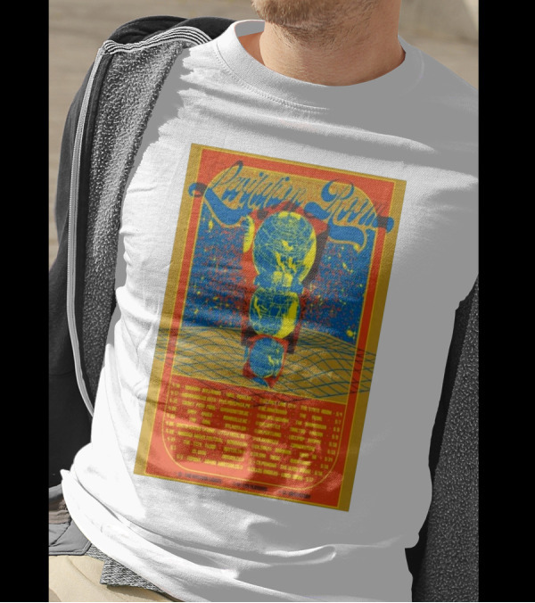 Levitation Room The Murlocs East & West Coast Tour 2025 Dates And Cities T-Shirt