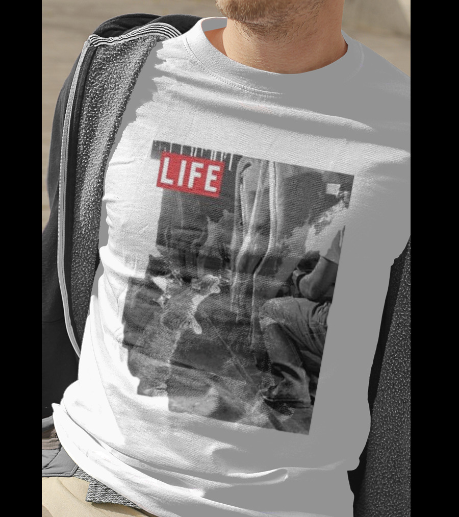 Life Magazine Cats Enjoying Fresh Milk T-Shirt