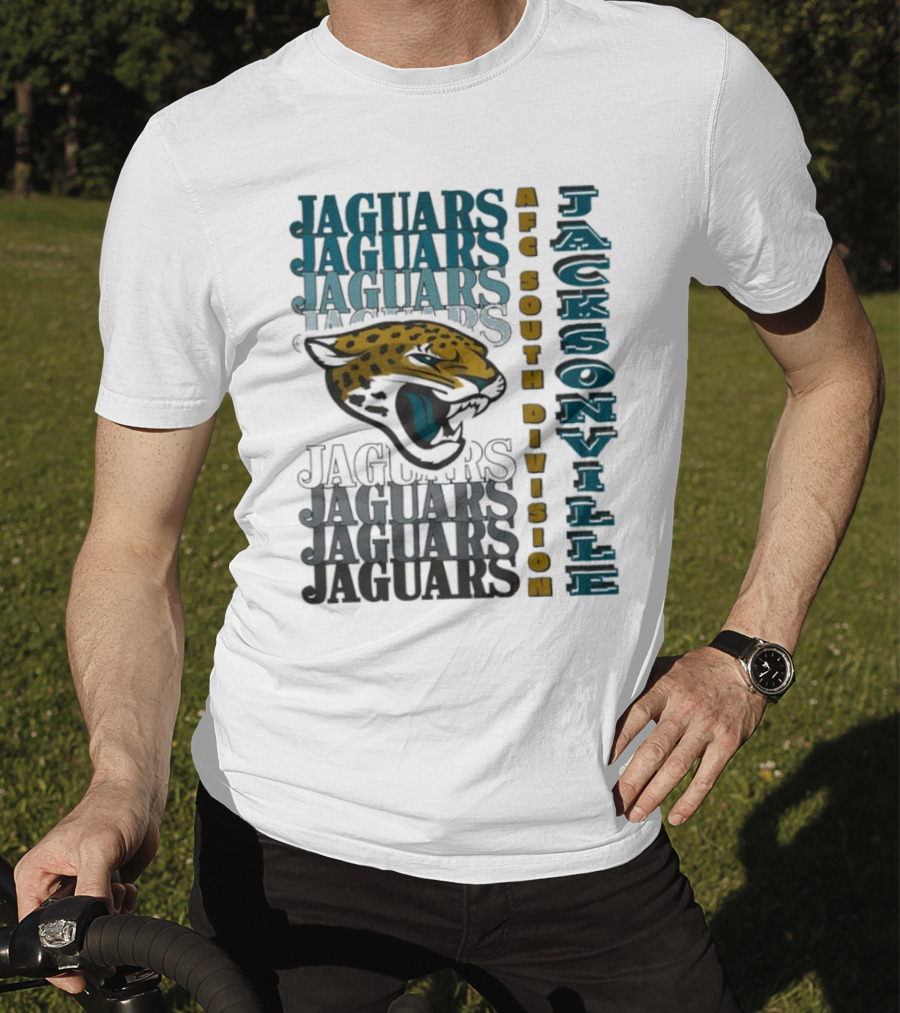 Jacksonville Jaguars AFC South Division Bold Team Spirit T-Shirt
